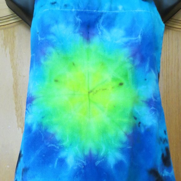 Tie Dye Bohemian Apron - Picture 8 of 9